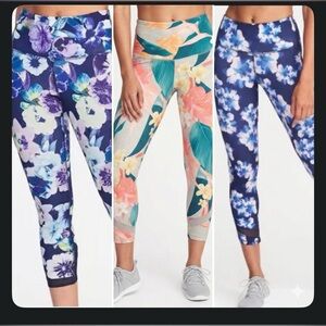 Old Navy Active Leggings Bundle (3 Pairs) - Size Small